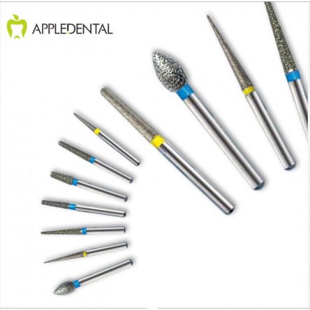 APPLEDENTAL Diamond Burs